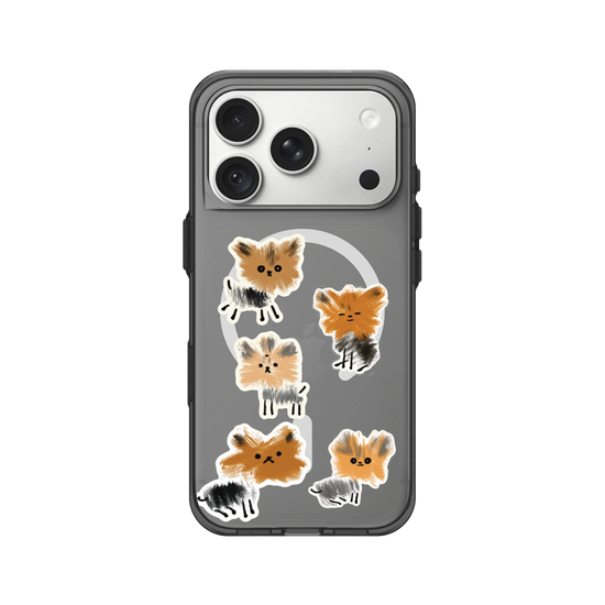 Design featuring Yorkie stickers