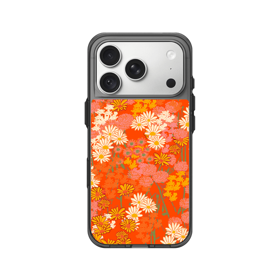 Orange Flower Pattern
