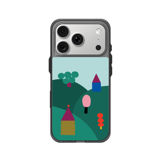 Landscape and village