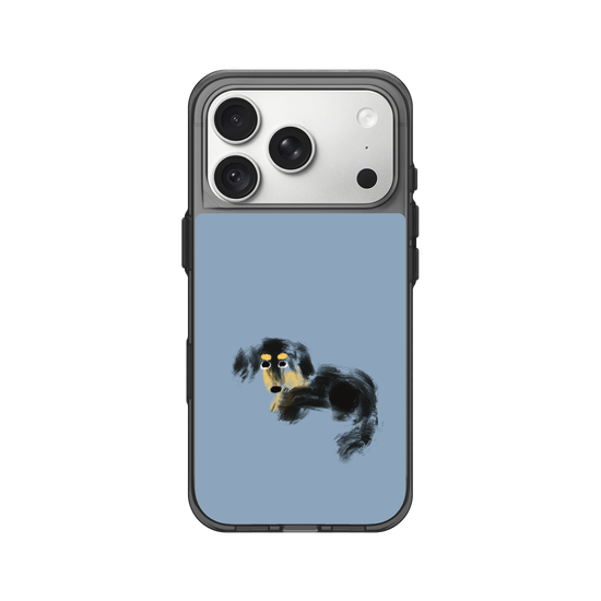 a tiny dachshund