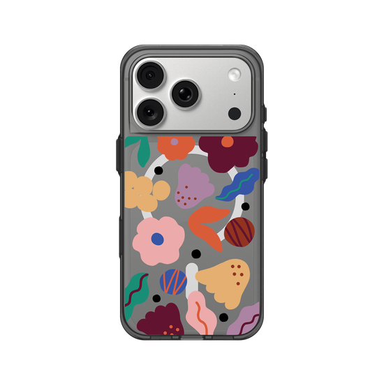 Big winter flowers design