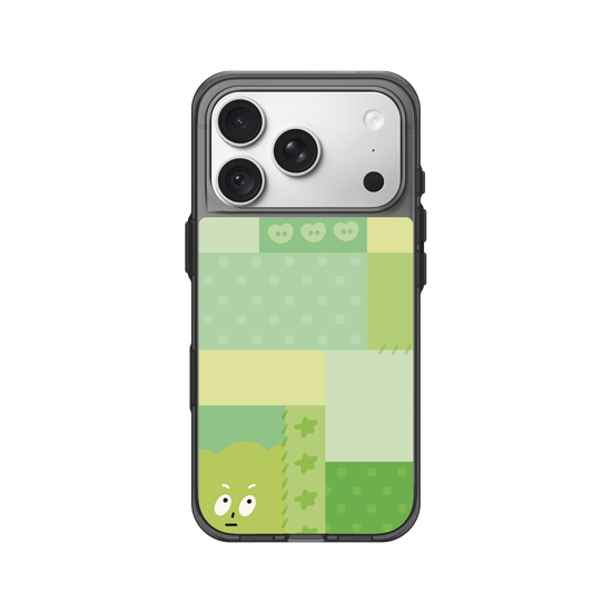 patchwork of little green monster