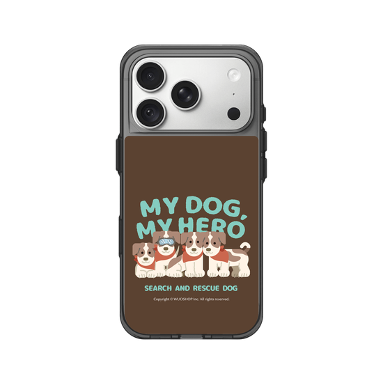My dog, My hero-Search and Rescue Dog: Jack Russell Terrier(Color)
