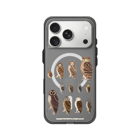 Miniature Field Guide-Owls(Clear)