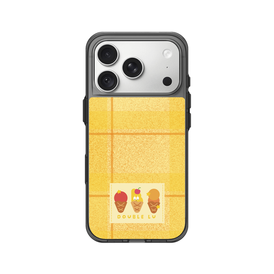 little yellow monster dessert fabric labels