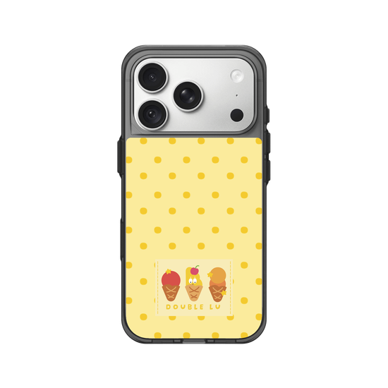 little yellow monster dessert fabric labels