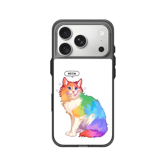 Rainbow Cat Meow
