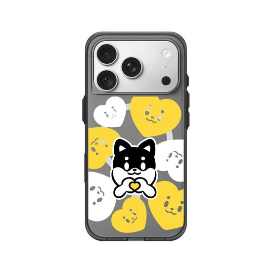 dou dou loves - yellow heart