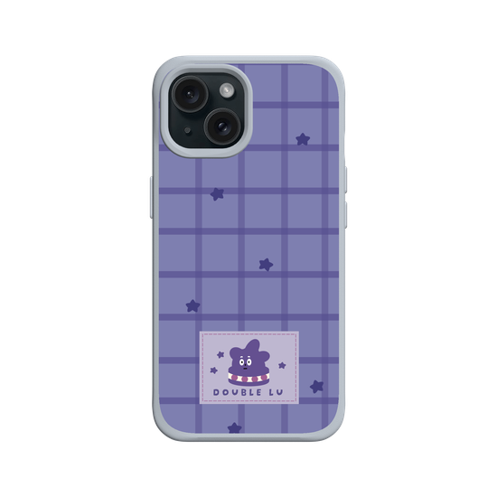 little purple monster dessert fabric labels