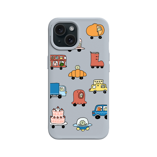 Rachel Liao Illustration | Froggy Cars | SolidX - iPhone 15