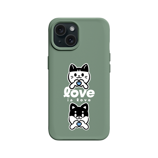 doudle love is love - light blue