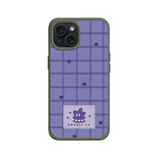 little purple monster dessert fabric labels