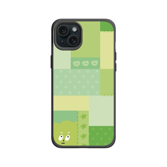 patchwork of little green monster