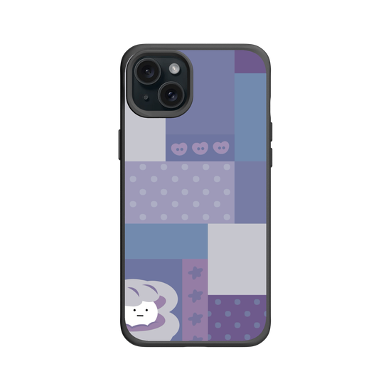 patchwork of purple shell