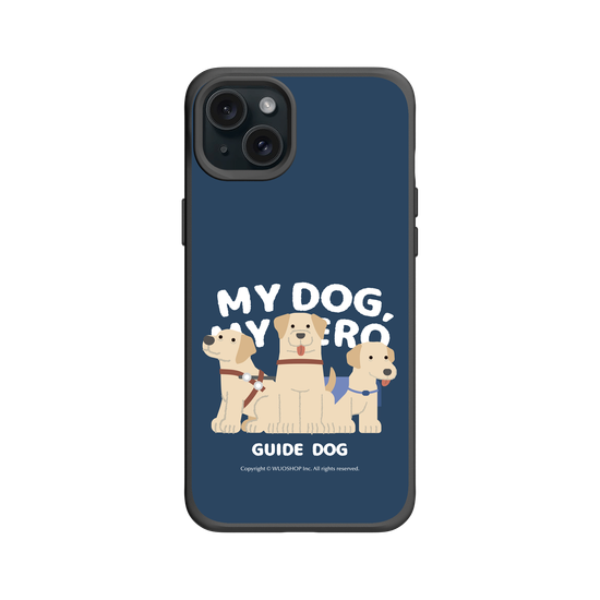 My dog, My hero-Guide Dog: Goldador(Clear)