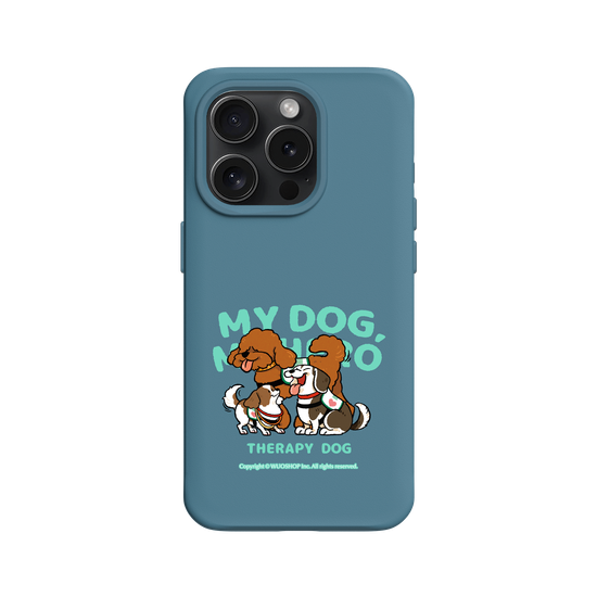 My dog, My hero-Therapy Dog: Mixed Breed x Long-haired Chihuahua x Standard Poodle(Clear)