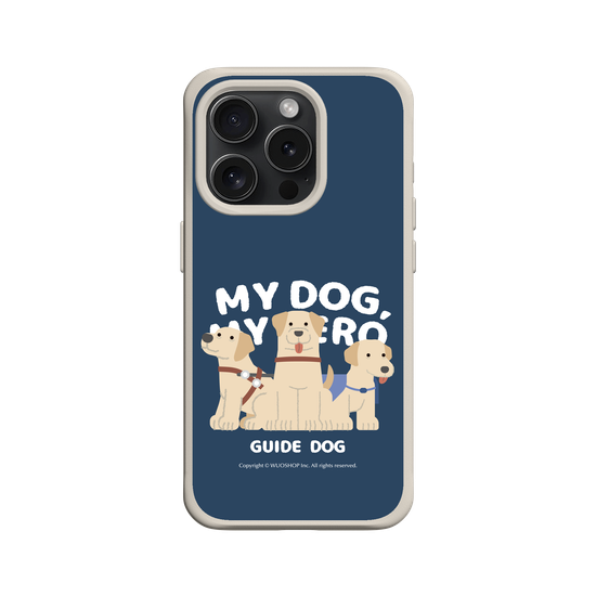 My dog, My hero-Guide Dog: Goldador(Clear)
