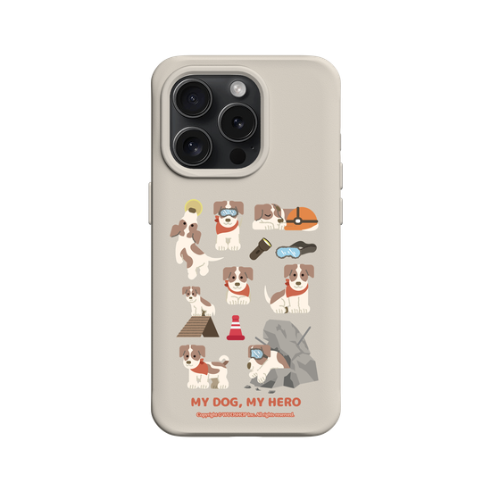 My dog, My hero-Search and Rescue Dog: Jack Russell Terrier(Clear)