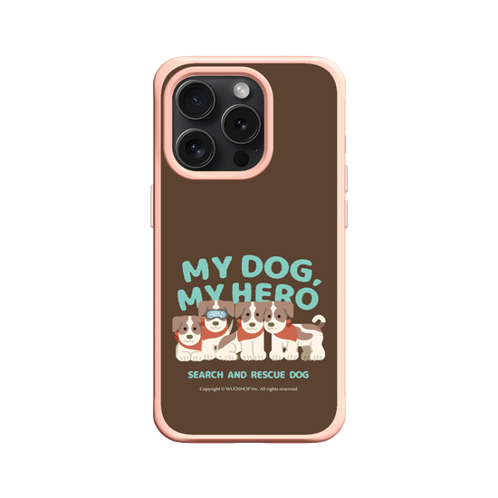 My dog, My hero-Search and Rescue Dog: Jack Russell Terrier(Color)