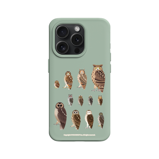 Miniature Field Guide-Owls(Clear)