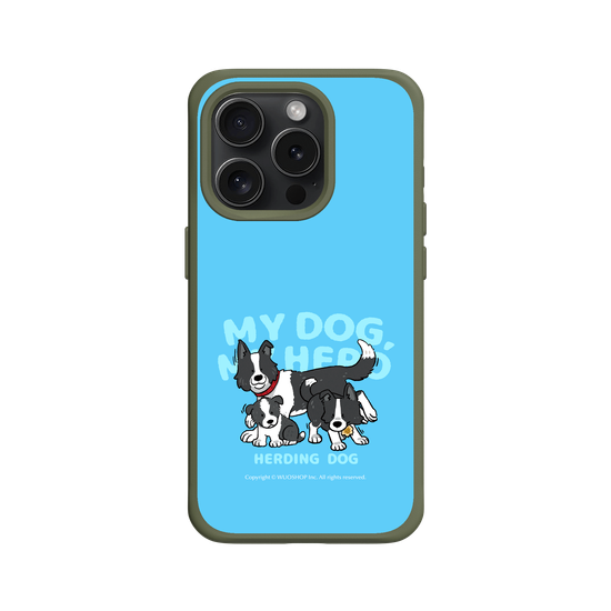 My dog, My hero-Herding Dog: Border Collie(Color)