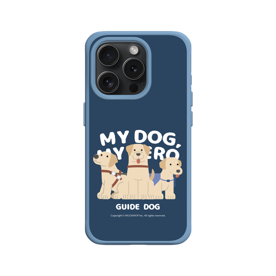 My dog, My hero-Guide Dog: Goldador(Clear)