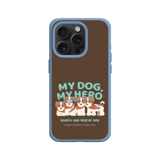 My dog, My hero-Search and Rescue Dog: Jack Russell Terrier(Color)