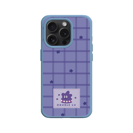 little purple monster dessert fabric labels