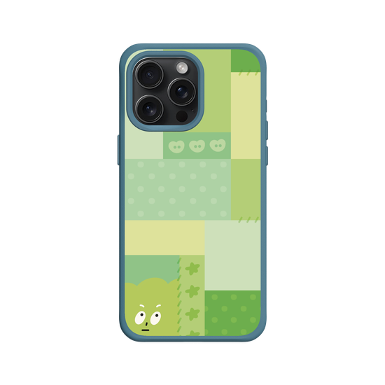 patchwork of little green monster