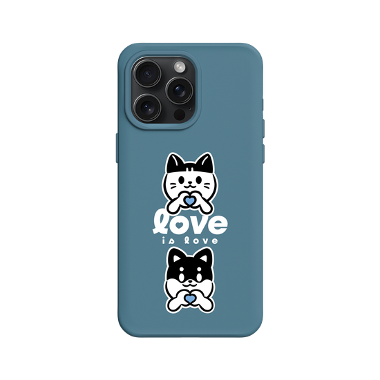 doudle love is love - light blue
