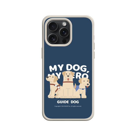 My dog, My hero-Guide Dog: Goldador(Clear)