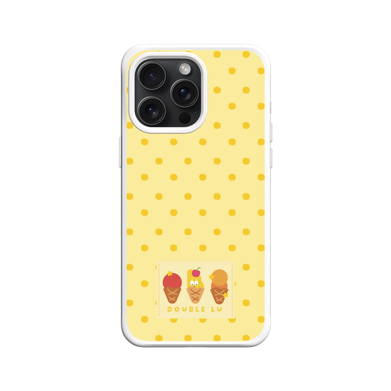 little yellow monster dessert fabric labels