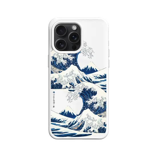 Beauty of Japan | The Great Wave I | SolidX - iPhone 15 Pro Max