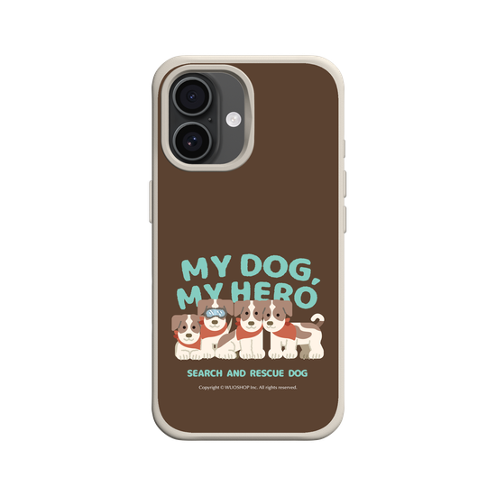 My dog, My hero-Search and Rescue Dog: Jack Russell Terrier(Color)