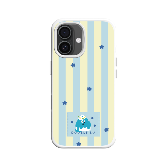 little blue monster dessert fabric labels