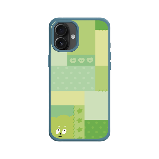 patchwork of little green monster