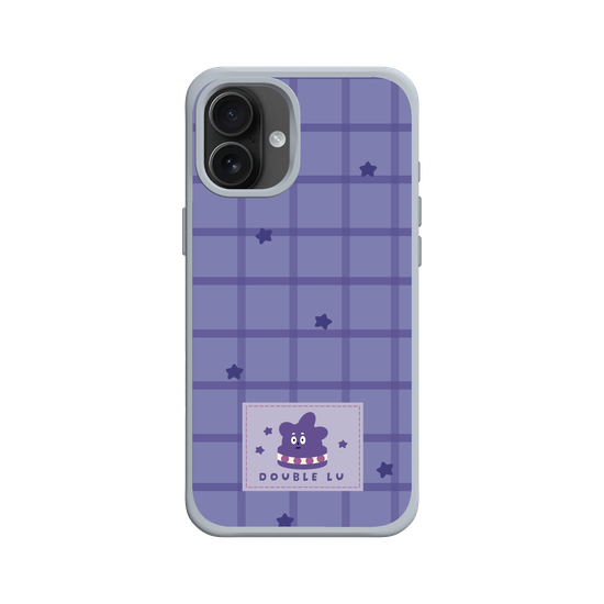 little purple monster dessert fabric labels