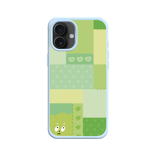 patchwork of little green monster