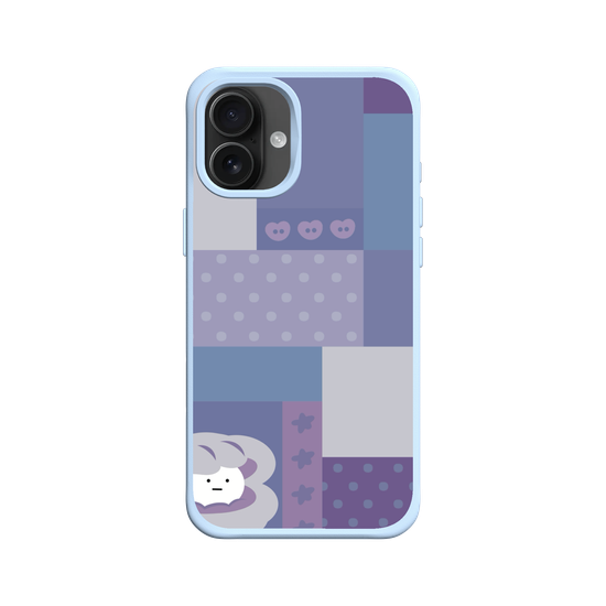 patchwork of purple shell
