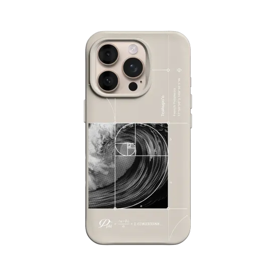 Ocean Collection: Let's Sea | Spirale d'or à Tahiti Teahupo’o | SolidX - iPhone 16 Pro | RHINOSHIELD