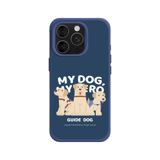 My dog, My hero-Guide Dog: Goldador(Clear)