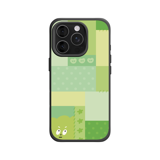 patchwork of little green monster