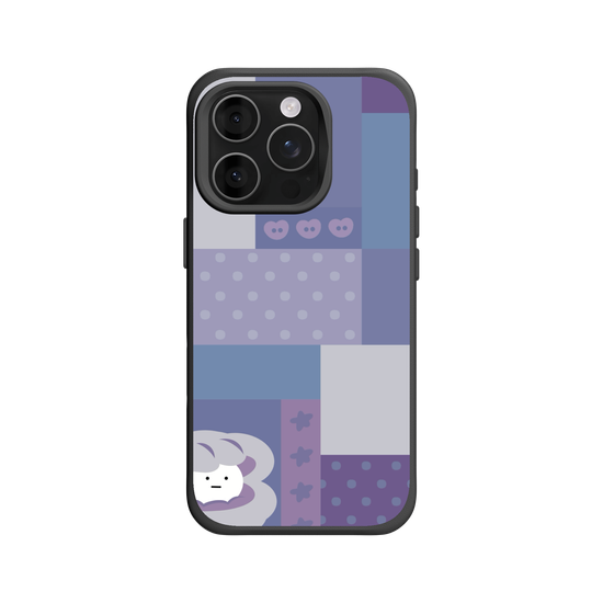 patchwork of purple shell