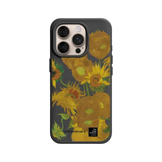 Van Gogh Museum | Tournesols - Transparent | SolidX - iPhone 16 Pro | RHINOSHIELD