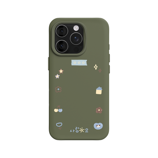 Lazy Monster"Photo holder phone case"09