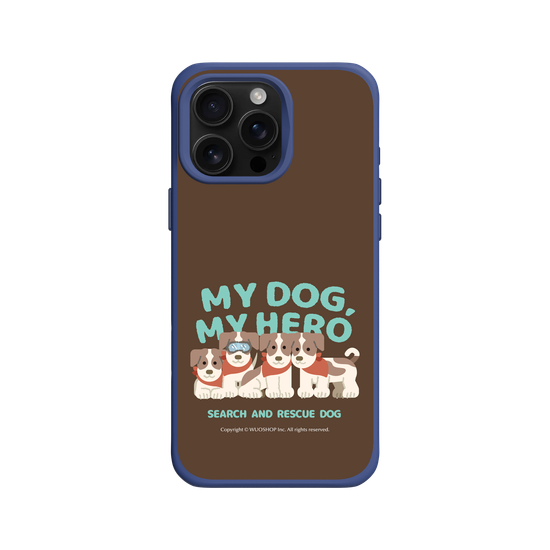 My dog, My hero-Search and Rescue Dog: Jack Russell Terrier(Color)