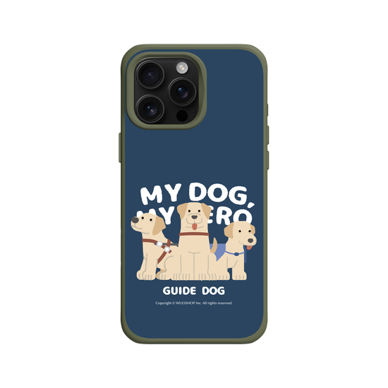My dog, My hero-Guide Dog: Goldador(Clear)