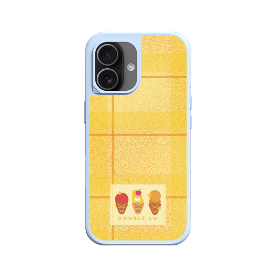 little yellow monster dessert fabric labels