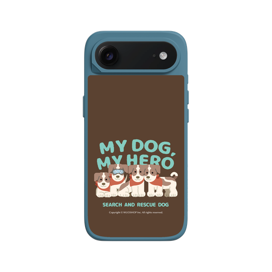 My dog, My hero-Search and Rescue Dog: Jack Russell Terrier(Color)