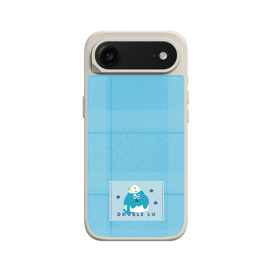 little blue monster dessert fabric labels